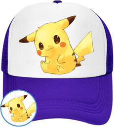 CZAPKA Z DASZKIEM POKEMON PIKACHU DLA DZIECI SIATKA