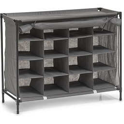 Zeller 14615 tekstylny regał na buty, 16 półek,