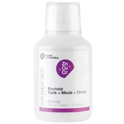 INVEX REMEDIES BIOCHELAT Cynk + Miedź + Chrom,