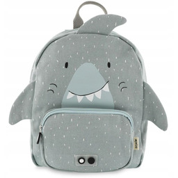 Plecak szkolny wielokomorowy Trixie odcienie szarości i srebra