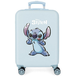 Disney Stitch Naughty Walizka, Niebieski, 28.4 l