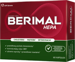 Berimal HEPA, 60 kapsułek (data ważności: 31.12.2025)