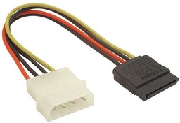 Gembird Kabel SATA zasilajcy 0,15M MOLEX->SATA
