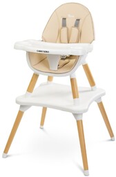Caretero, Krzesełko do karmienia, Tuva, Beige
