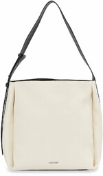 Torebka Calvin Klein Gracie Bucket Bag_Canvas K60K611665 Écru