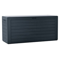 PROSPERPLAST Skrzynia ogrodowa Woodebox MBWL280-S433 280 L Antracytowy