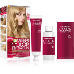Garnier Color Sensation Krem koloryzujący 8.0 Świetlisty jasny