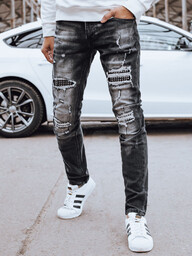 Spodnie męskie jeansowe czarne Dstreet UX4245-29