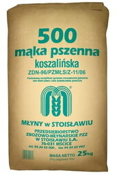 Mąka Pszenna Typ 500 25Kg