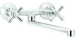 DEANTE Bateria kuchenna ścienna SYMETRIO chrom BOS_080D *