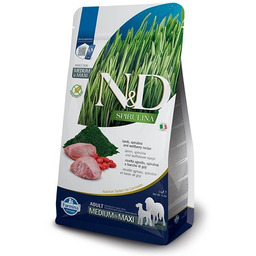 Farmina N&D Spirulina Lamb Adult Med/Maxi 7Kg