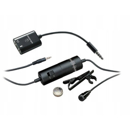 Audio-technica ATR3350IS Krawatowy mikrofon pojemnościowy do smartfonu