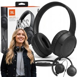 Słuchawki Jbl nauszne z mikrofonem – Mocny dźwięk