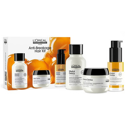 Loreal Metal Detox, zestaw po koloryzacji i dekoloryzacji,