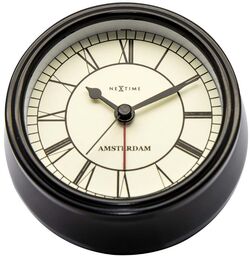 Nextime Zegar stojący (czarny) Amsterdam