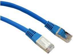 Patchcord STP kat.6 30m (niebieski)