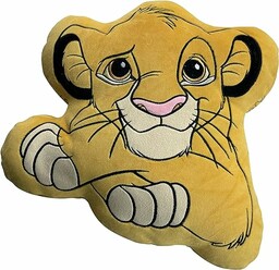 Disney Lion King Simba Poduszka 40 cm, poliester,