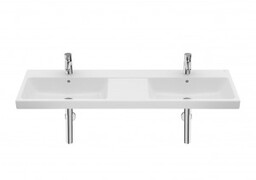 ROCA A3270MUS00 GAP Umywalka ścienna 140x46 cm podwójna,