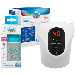 Canpol Babies Wielofunkcyjny Podgrzewacz Termostat 3W1 + Butelka