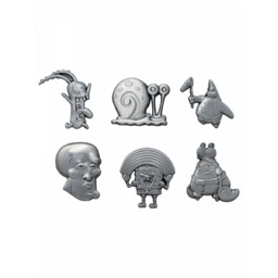 Zestaw przypinek kolekcjonerskich SpongeBob Squarepants - Charact