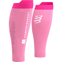 COMPRESSPORT Opaski kompresyjne na łydki R2V3 begonia/neon pink