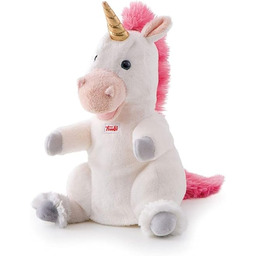 Trudi, Unicorn Puppet: plush unicorn puppet, Christmas, baby