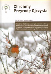 CHROŃMY PRZYRODĘ OJCZYSTĄ. TOM 69. ZESZYT 1. STYCZEŃ-LUTY