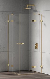 New Trendy Eventa Gold Shine kabina prysznicowa kwadratowa