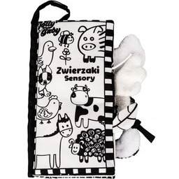 DUMEL Zabawka Książeczka sensoryczna Zwierzaki JB 80456(1) Zyskaj