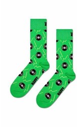Happy Socks skarpetki Vinyl Green Sock kolor zielony