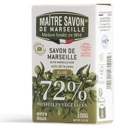 Mydło prowansalskie Oliwka 72%, Maitre Savon, 100g