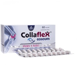 Collaflex Osteum D3+K2 Stawy + Kości, 60 kapsułek