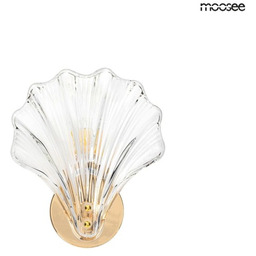 MOOSEE lampa ścienna CONCHA złota