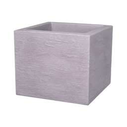 Doniczka Kubus kwadratowa ok. 34 cm wys.piaskowa