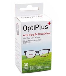 OptiPlus Nawilżane Anti-Fog 30szt
