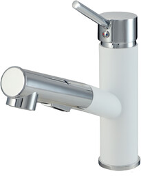 Bateria kuchenna Gospo Cado z wlewką, biała