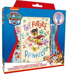 KIDS EUROSWAN Pamiętnik Psi Patrol z magicznym długopisem