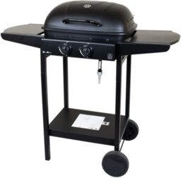 Grill gazowy 2 palnikowy 48 x 35 cm