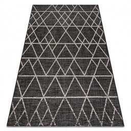 DYWAN SZNURKOWY SIZAL FLOORLUX 20508 black / silver