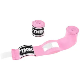 Top King Bandaże Bokserskie Elastyczne Owijki TKHWR-01-PK Pink
