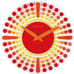 Nextime Zegar ścienny (czerwony) Dreamtime