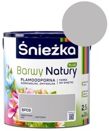 ŚNIEŻKA Barwy Natury Plus 2,5L BP09 Księżycowa Noc