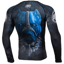 Pit Bull Rashguard Skull Dog Longsleeve