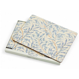 PODKŁADKI KORKOWE PIMPERNEL Willow Bough Blue by William