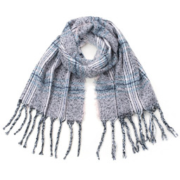 Szal Błyszcząca Krata