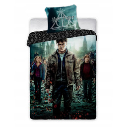 Pościel 100% Bawełna Harry Potter 160x200