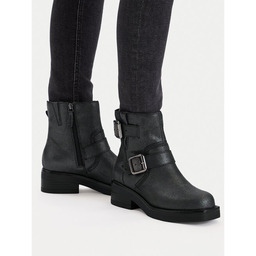 Botki Clarks Rebelle Buckle 26178889 Srebrny