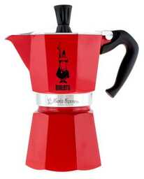 Bialetti Moka Express 6tz 300ml Czerwony Kawiarka