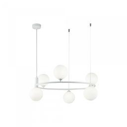 Ring White 6 - Maytoni - żyrandol nowoczesny