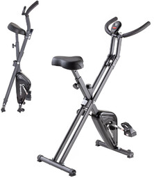 inSPORTline, Rower treningowy domowy, Xbike Light, srebrny